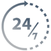 پشتیبانی 24/7